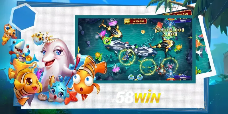 Bắn Cá 58WIN - Hóa Thân Chiến Thần Săn Cá Với Bí Kíp Cao Thủ 2 Đôi nét về hot game Bắn cá 58WIN đứng top 2025
